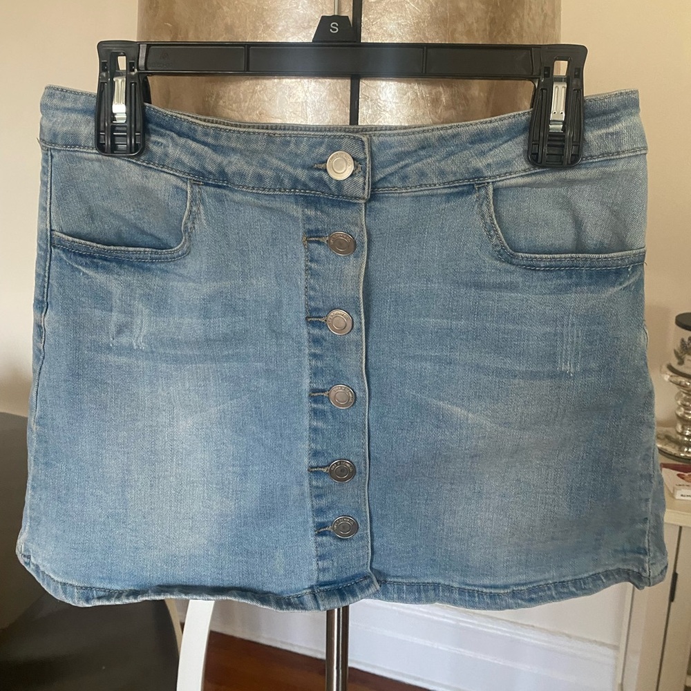 SWS Light-wash Denim Skirt, Size M